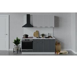 Кухонный гарнитур «Кимберли» длиной 180 см со шкафом НБ | Интернет магазин мебели и декора LifeDekor