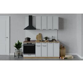 Кухонный гарнитур «Белладжио» длиной 180 см со шкафом НБ | Интернет магазин мебели и декора LifeDekor