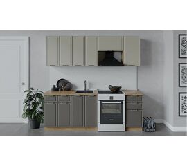 Кухонный гарнитур «Белладжио» длиной 220 см | Интернет магазин мебели и декора LifeDekor