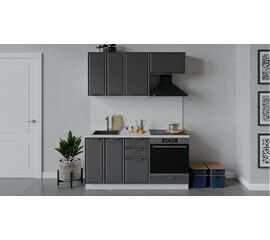 Кухонный гарнитур «Белладжио» длиной 160 см со шкафом НБ | Интернет магазин мебели и декора LifeDekor