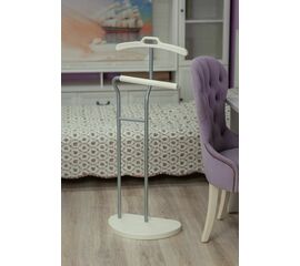 Вешалка костюмная Д 10 металлик/ слоновая кость | Интернет магазин мебели и декора LifeDekor