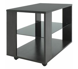 Стол журнальный BeautyStyle 5 венге/стекло черное | Интернет магазин мебели и декора LifeDekor