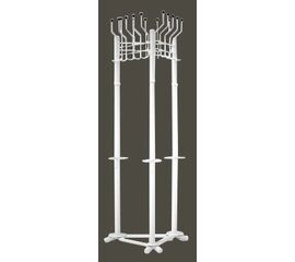 Гардикс-3  (Белая) Вешлка напольная | Интернет магазин мебели и декора LifeDekor