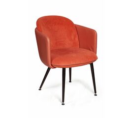 Стул с подлокотниками Phoenix (Феникс), ткань комбинированная с экокожей | Интернет магазин мебели и декора LifeDekor