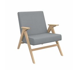 Кресло для отдыха Вест (подлокотник  Дуб/ткань Fancy 85, кант Fancy 85) | Интернет магазин мебели и декора LifeDekor