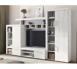 Гостиная «Гранд», дуб крафт белый | Интернет магазин мебели и декора LifeDekor