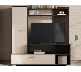 Стенка «Лима», дуб белфорт/венге | Интернет магазин мебели и декора LifeDekor