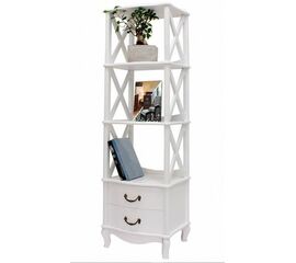 Этажерка "Джульетта"-3 (молочный дуб) Вис | Интернет магазин мебели и декора LifeDekor