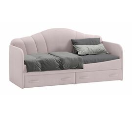 Кровать с мягкой спинкой и ящиками «Сабрина» (900) | Интернет магазин мебели и декора LifeDekor