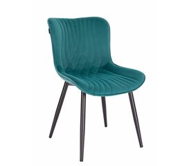 Обеденный стул Everprof Aqua Ткань Темно-зеленый | Интернет магазин мебели и декора LifeDekor