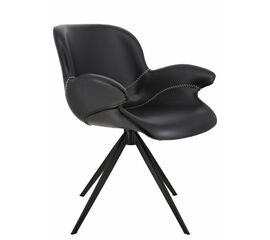 Обеденное кресло Everprof Aurora Экокожа Черный | Интернет магазин мебели и декора LifeDekor