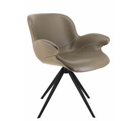 Обеденное кресло Everprof Aurora Экокожа Серый | Интернет магазин мебели и декора LifeDekor