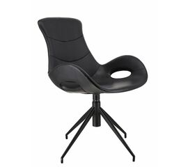 Обеденное кресло Everprof Freedom Экокожа Черный | Интернет магазин мебели и декора LifeDekor