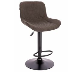 Барный стул Everprof Grace Black Ткань Темно-коричневый | Интернет магазин мебели и декора LifeDekor