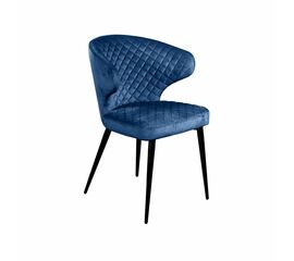 Стул Richard ромб, бархат синий 29 | Интернет магазин мебели и декора LifeDekor