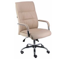 Кресло руководителя Everprof Bond TM Экокожа Бежевый | Интернет магазин мебели и декора LifeDekor