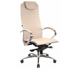 Кресло руководителя Everprof Deco Экокожа Бежевый | Интернет магазин мебели и декора LifeDekor
