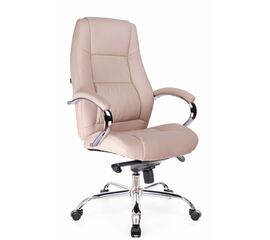 Кресло руководителя Everprof Kron M Кожаное Бежевый | Интернет магазин мебели и декора LifeDekor