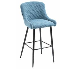 Барный стул Everprof Nico Ткань Голубой | Интернет магазин мебели и декора LifeDekor