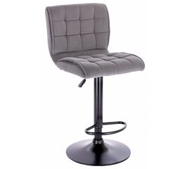 Барный стул Everprof Richy Ткань Серый | Интернет магазин мебели и декора LifeDekor
