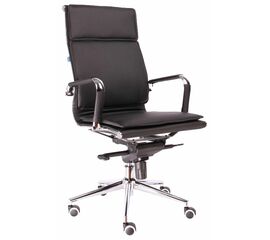 Кресло руководителя Everprof Nerey M Экокожа Черный | Интернет магазин мебели и декора LifeDekor