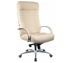 Кресло руководителя Everprof Orion AL M Экокожа Бежевый | Интернет магазин мебели и декора LifeDekor