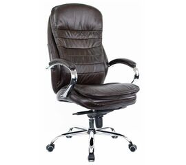 Кресло руководителя Everprof Valencia M Кожаное Коричневый | Интернет магазин мебели и декора LifeDekor
