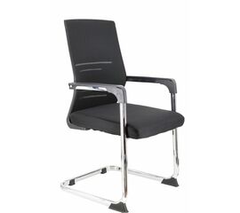 Кресло для посетителей Everprof Visit Сетка Черный | Интернет магазин мебели и декора LifeDekor