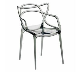 Стул Masters прозрачный серый | Интернет магазин мебели и декора LifeDekor