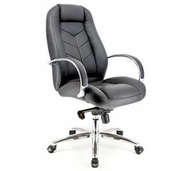 Кресло руководителя Everprof Drift Lux LB Экокожа Черный | Интернет магазин мебели и декора LifeDekor