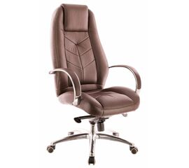 Кресло руководителя Everprof Drift Lux M Кожаное Коричневый | Интернет магазин мебели и декора LifeDekor