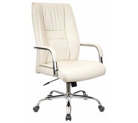 Кресло руководителя Everprof Kent TM Экокожа Кремовый | Интернет магазин мебели и декора LifeDekor