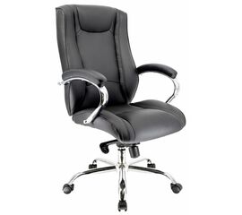 Кресло руководителя Everprof King LB M Экокожа Черный | Интернет магазин мебели и декора LifeDekor