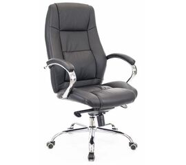 Кресло руководителя Everprof Kron M Кожаное Черный | Интернет магазин мебели и декора LifeDekor