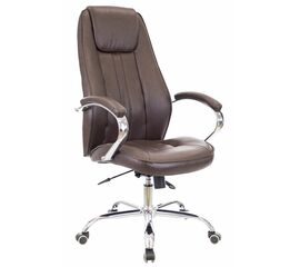 Кресло руководителя Everprof Long TM Экокожа  Коричневый | Интернет магазин мебели и декора LifeDekor