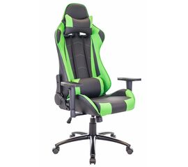 Геймерское кресло Everprof Lotus S9 Экокожа Зеленый | Интернет магазин мебели и декора LifeDekor