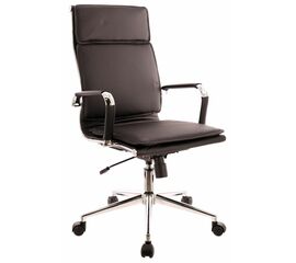 Кресло руководителя Everprof Nerey T Экокожа Черный | Интернет магазин мебели и декора LifeDekor