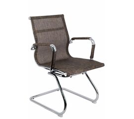 Кресло для посетителей Everprof Opera CF Сетка Коричневый | Интернет магазин мебели и декора LifeDekor