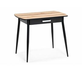 Стол деревянный Вики 90х60х77 делано / черный | Интернет магазин мебели и декора LifeDekor