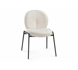 Стул на металлокаркасе Kalipso 1 white / black | Интернет магазин мебели и декора LifeDekor
