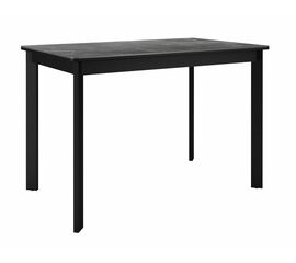 Стол DikLine LK110 Керамика Черный мрамор/подстолье черное/опоры черные | Интернет магазин мебели и декора LifeDekor