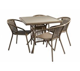 Комплект мебели из ротанга SHADO Виктория бронза капучино | Интернет магазин мебели и декора LifeDekor