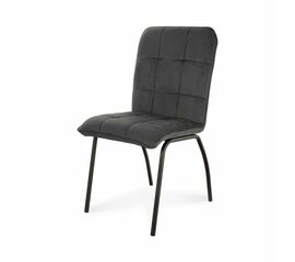 Стул для обеденной зоны SHADO София Велюр серый с черным | Интернет магазин мебели и декора LifeDekor