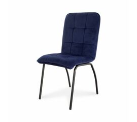 Стул для обеденной зоны SHADO София Велюр синий с черным | Интернет магазин мебели и декора LifeDekor
