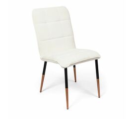 Стул для кухни SHADO София PREMIUM белый/черные ножки | Интернет магазин мебели и декора LifeDekor