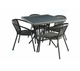 Комплект мебели из ротанга SHADO Виктория оливковое дерево серый | Интернет магазин мебели и декора LifeDekor