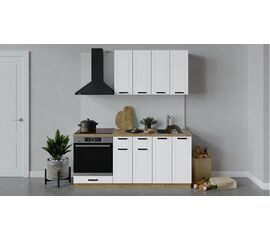 Кухонный гарнитур «Лорас» длиной 180 см со шкафом НБ | Интернет магазин мебели и декора LifeDekor