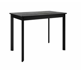 Стол DikLine LK90 Керамика Черный мрамор/подстолье черное/опоры черные | Интернет магазин мебели и декора LifeDekor