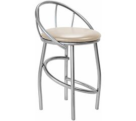 Табурет для кухни Shado Ракушка №5 хром 3027 | Интернет магазин мебели и декора LifeDekor