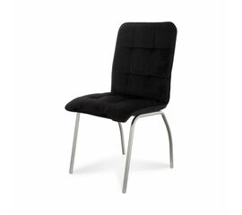 Стул для обеденной зоны SHADO София Велюр черный хром | Интернет магазин мебели и декора LifeDekor